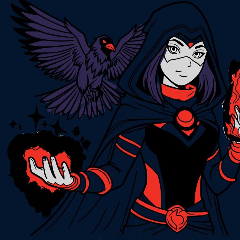 teen titans go raven