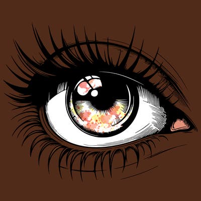 realistic eye