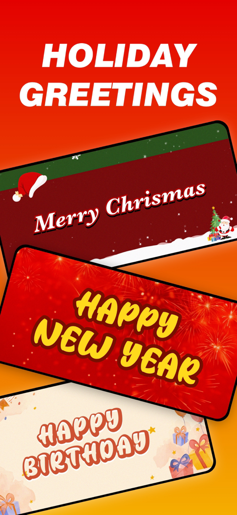 Una variedad de plantillas de banner LED coloridas para saludos de festividades, incluyendo Navidad, Año Nuevo y Feliz Cumpleaños