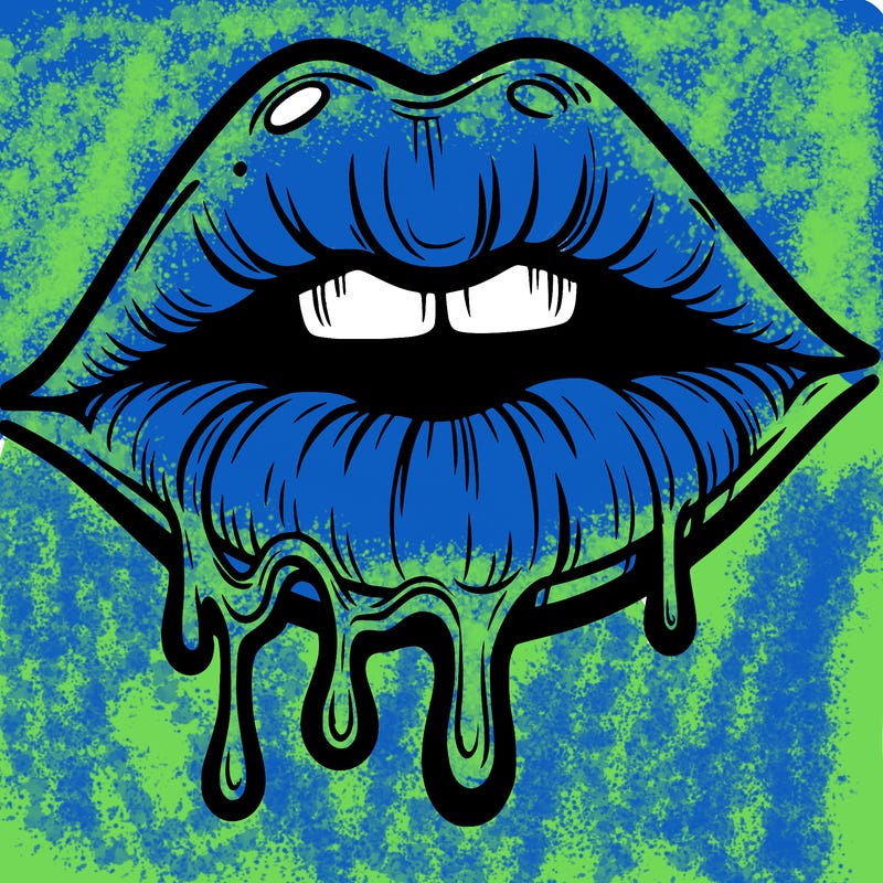 lips that look realistic and drip