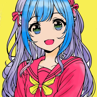 realistic cute anime girl