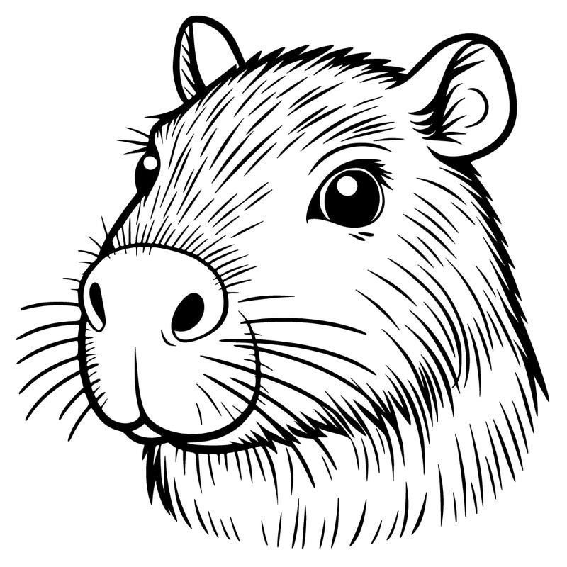 capybara face