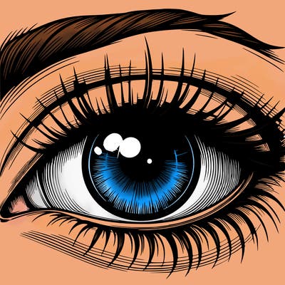 realistic eye
