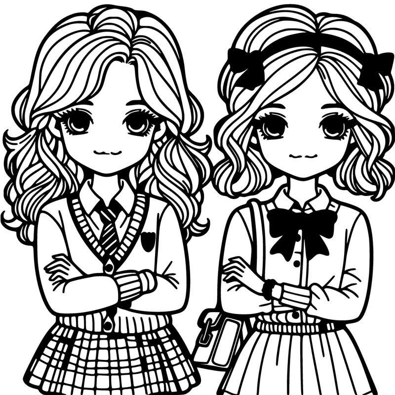 preppy girls