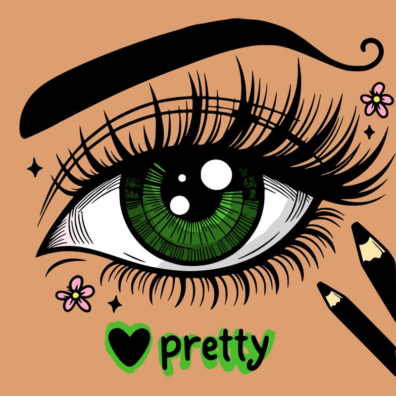 pretty eye