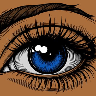 realistic eye