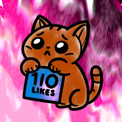 a cat begging for 10 likes