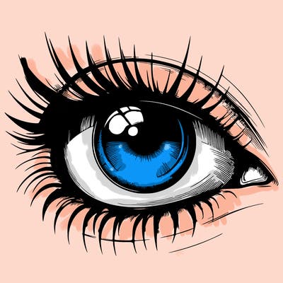realistic eye