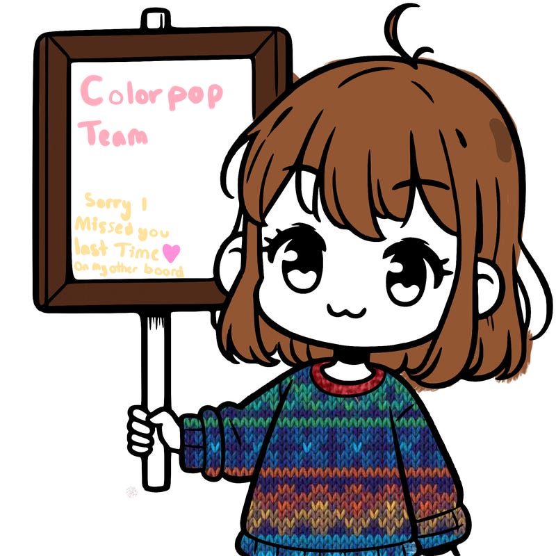 a girl holding a board simple