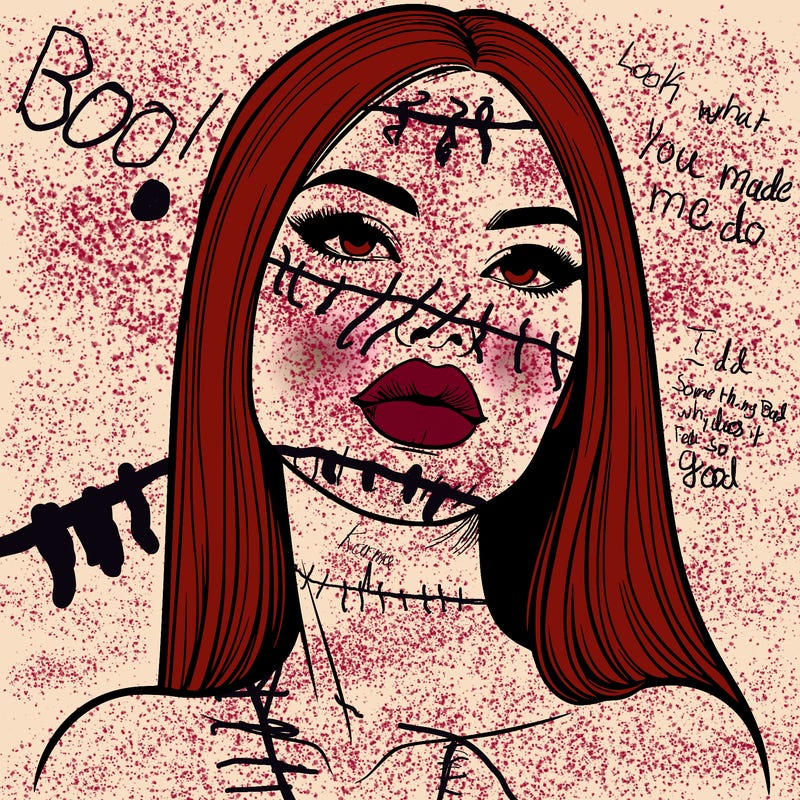 realistic woman with full lips