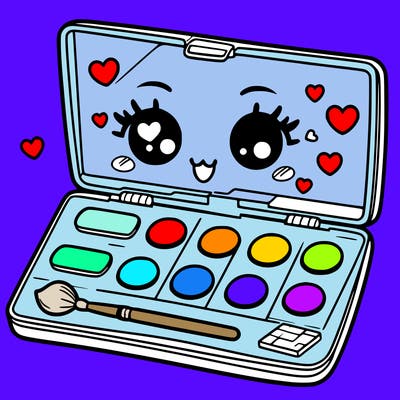 makeup pallet