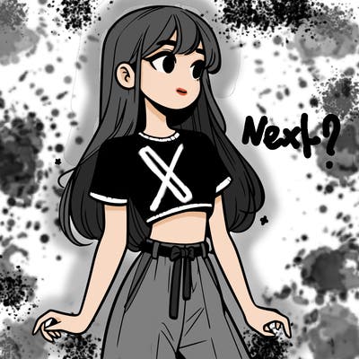 girl in a cute crop top
