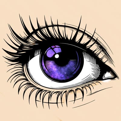 realistic eye