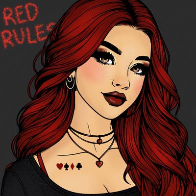 detailed realistic girl
