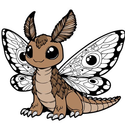 moth dragon