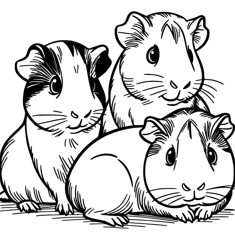 guinea pigs