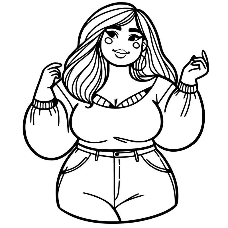 plus size girl