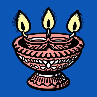 dip lamps for diwali