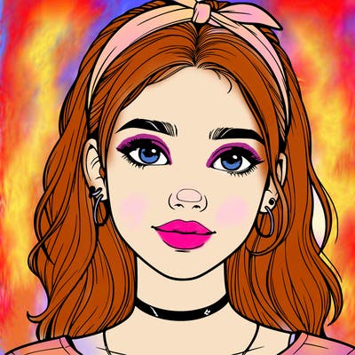 realistic teenage girl