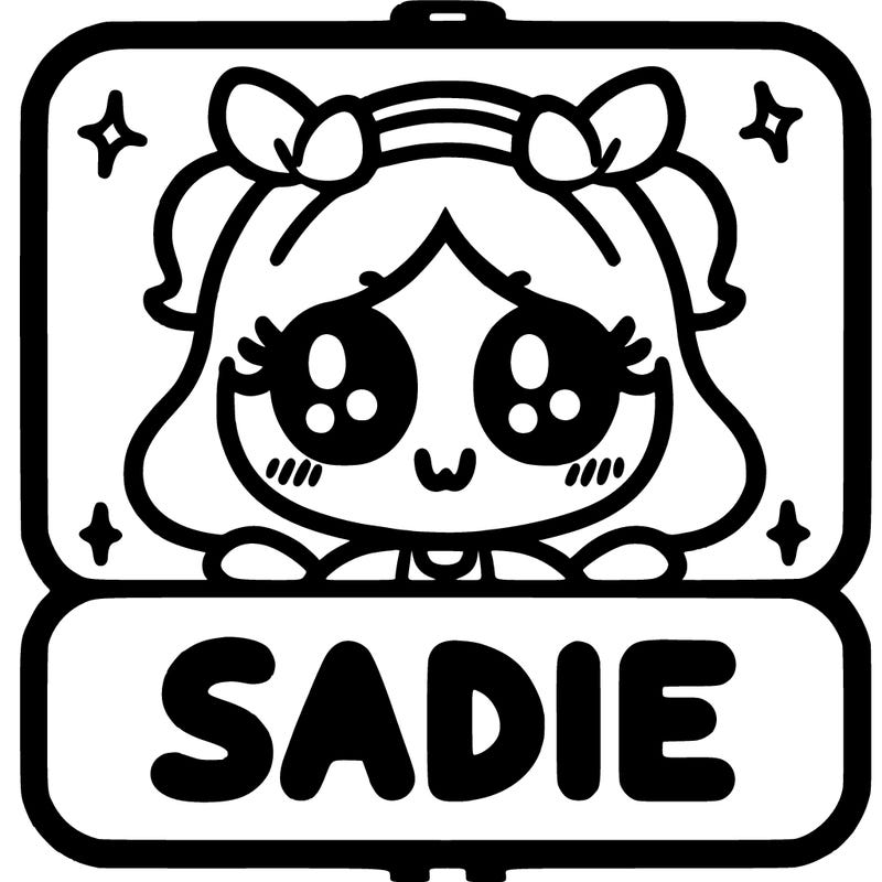 sign saying sadie