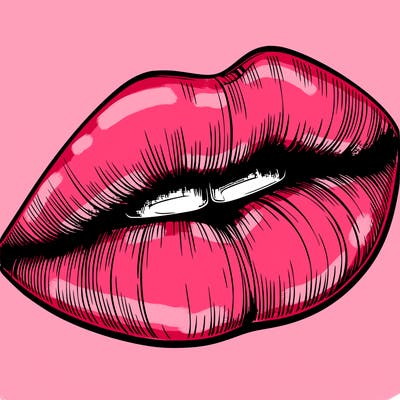 realistic lips