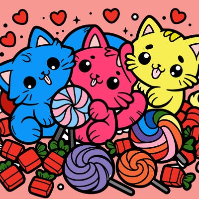 cats candy