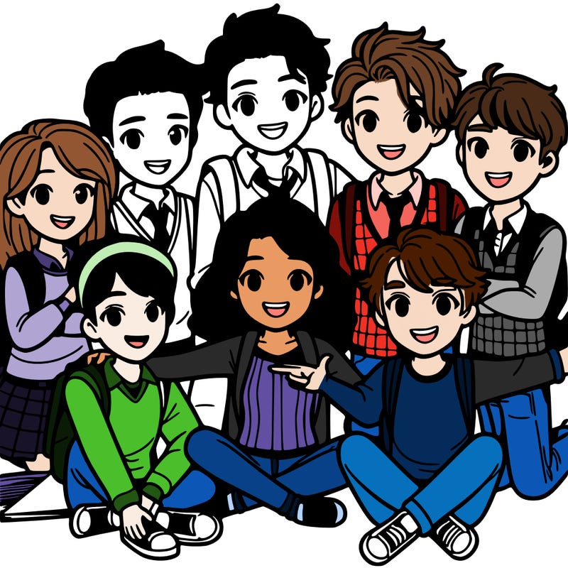 a group of friends