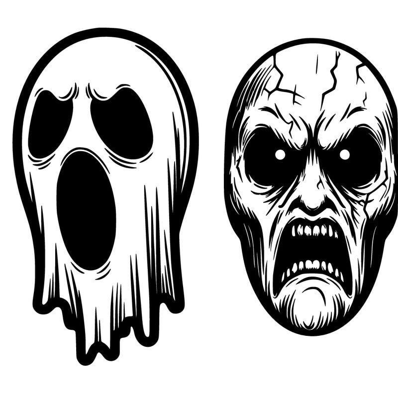 ghost face horror