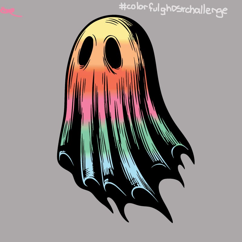 realistic creepy ghost