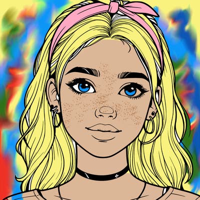 realistic teenage girl