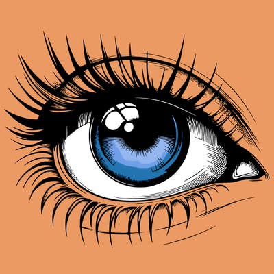 realistic eye