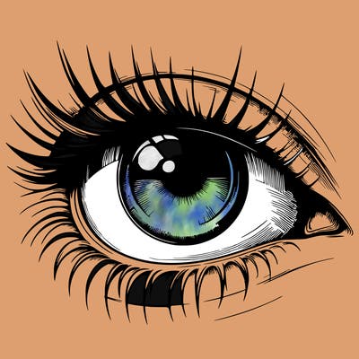 realistic eye