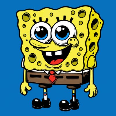 realistic sponge bob