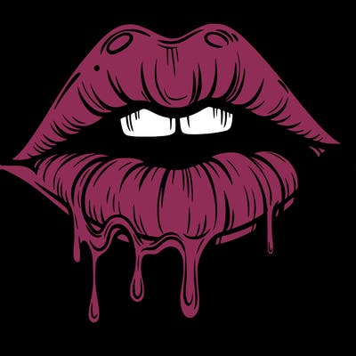 lips that look realistic and drip