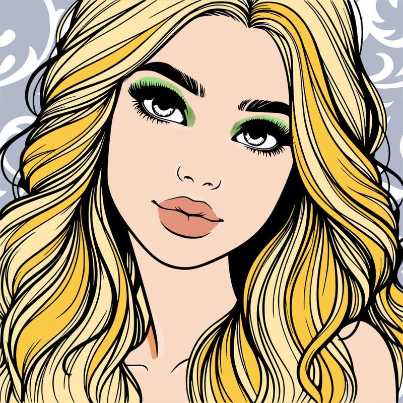 beautiful realistic girl