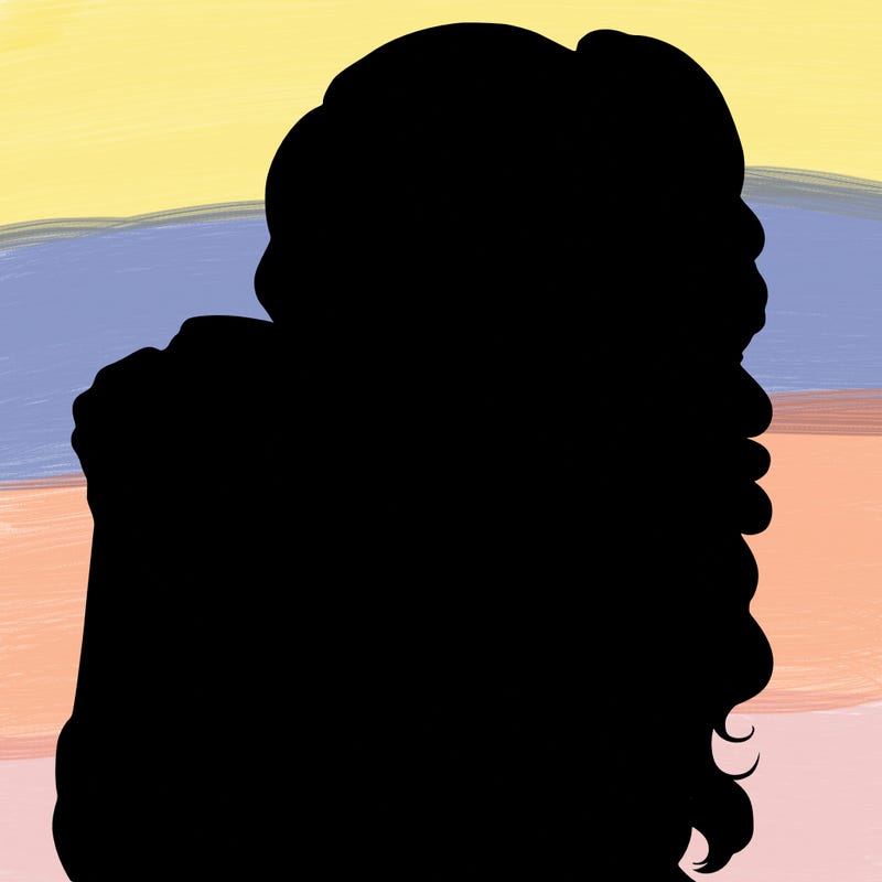 realistic woman drinking tea