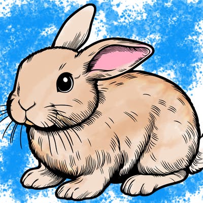 realistic bunny