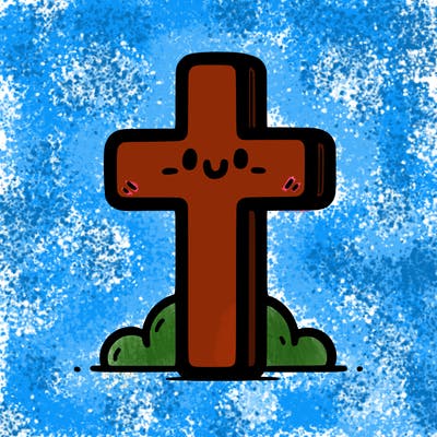 simple christian cross