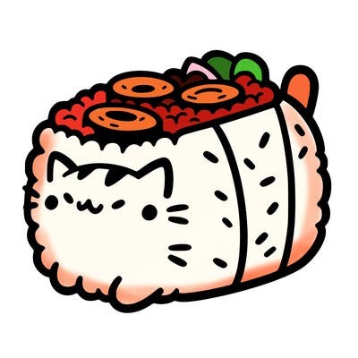 sushi cat