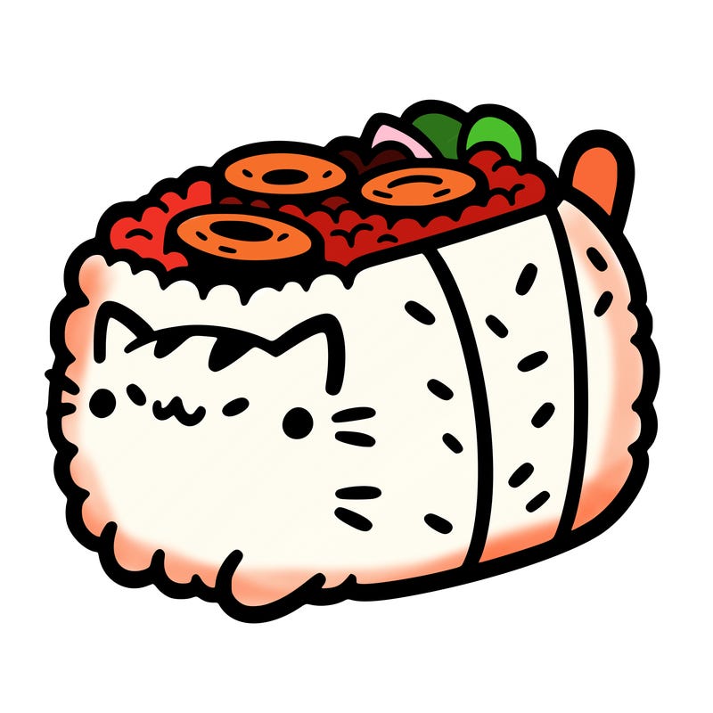 sushi cat