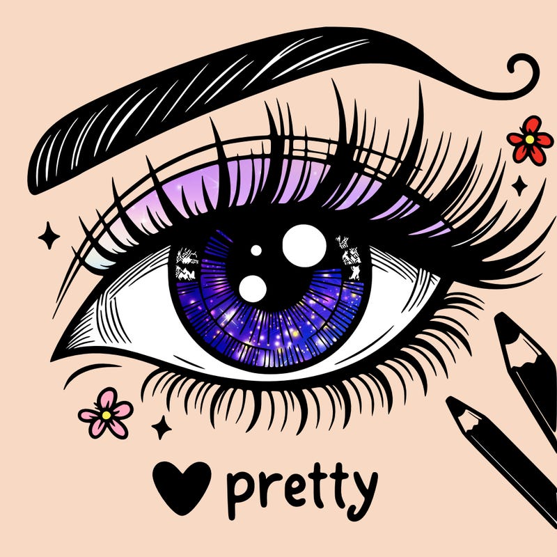 pretty eye