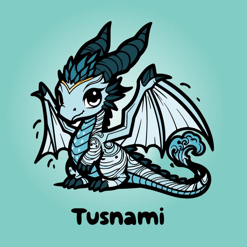 tsunami from wings of fire
