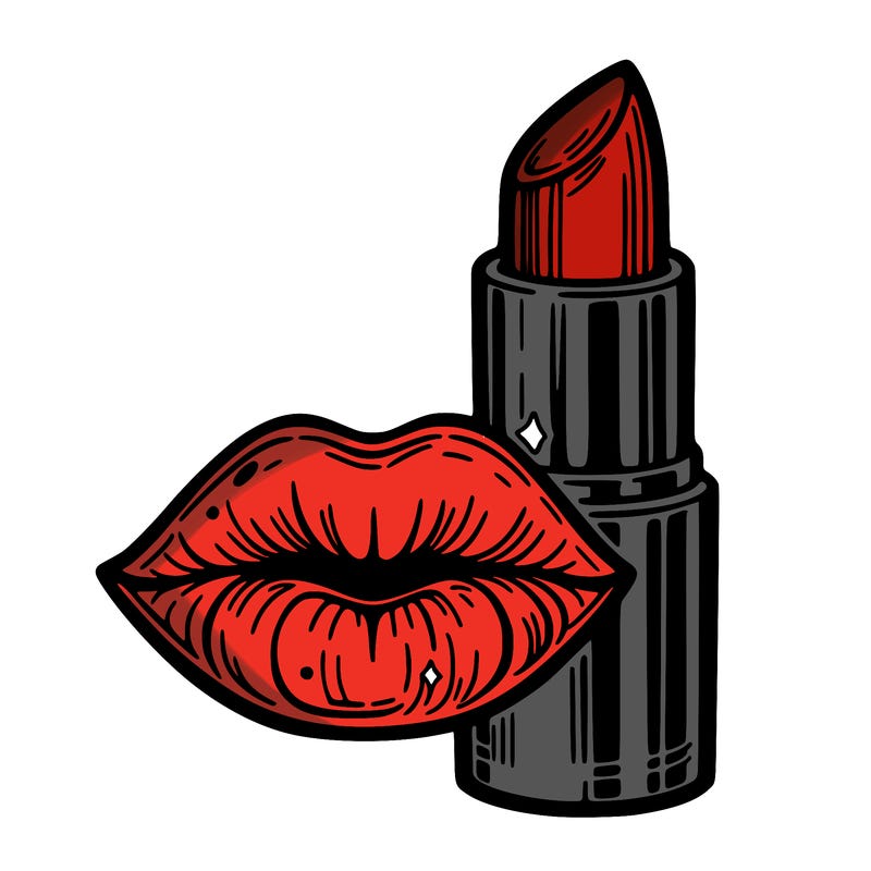 lips and lipstick