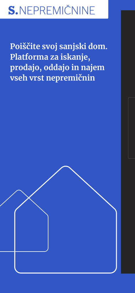 Siol.net - Real estate section of the Siol.net app for finding homes in Slovenia
