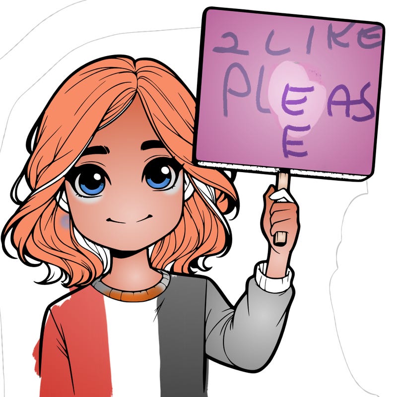 realistic girl holding up a sign