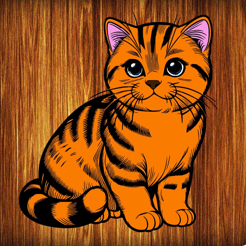 realistic cat