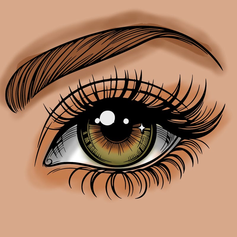 a beautiful eye