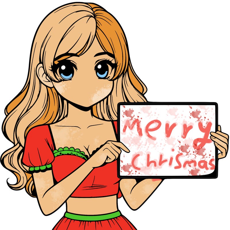 realistic pretty girl holding blank sign