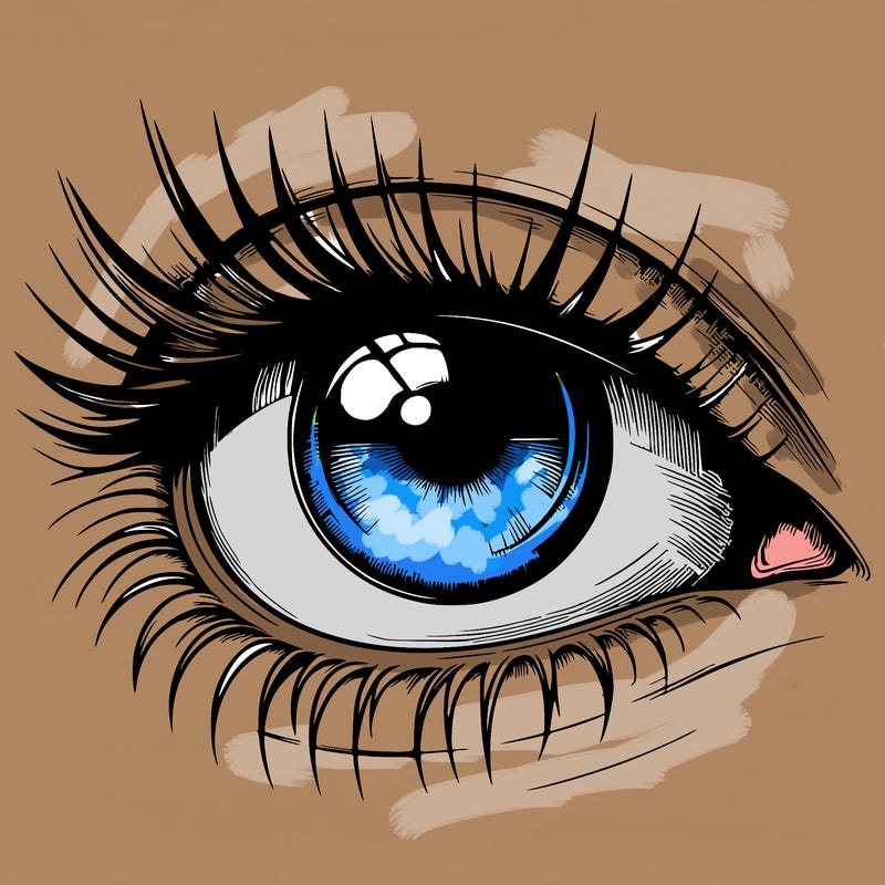 realistic eye