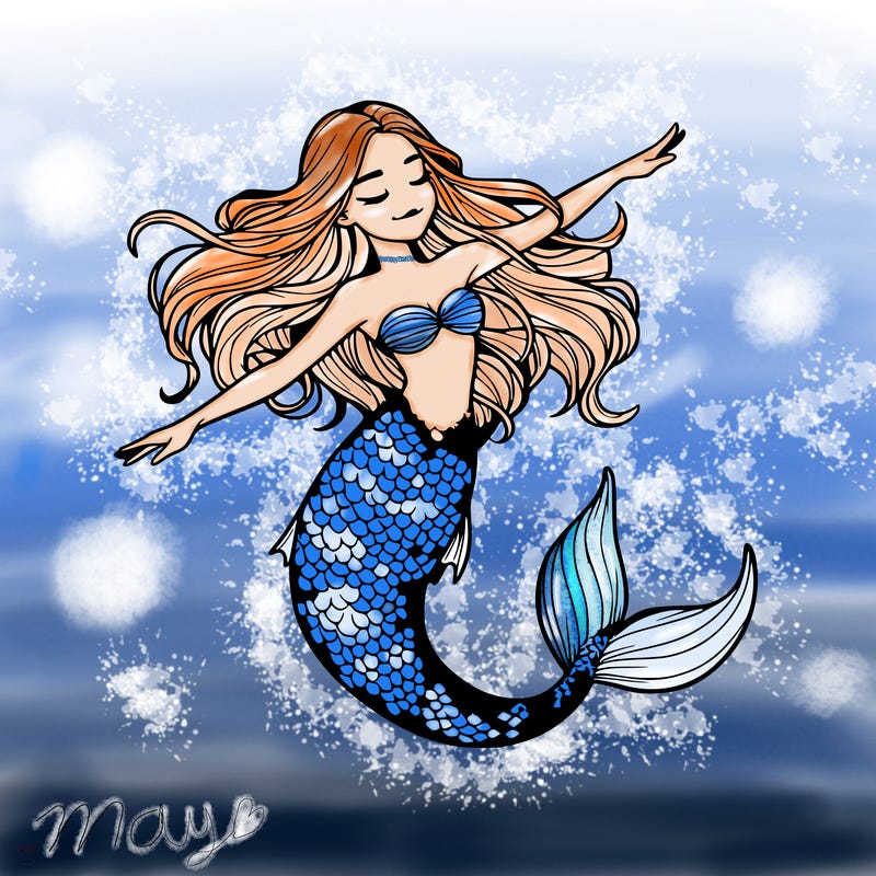 mermaid realistic